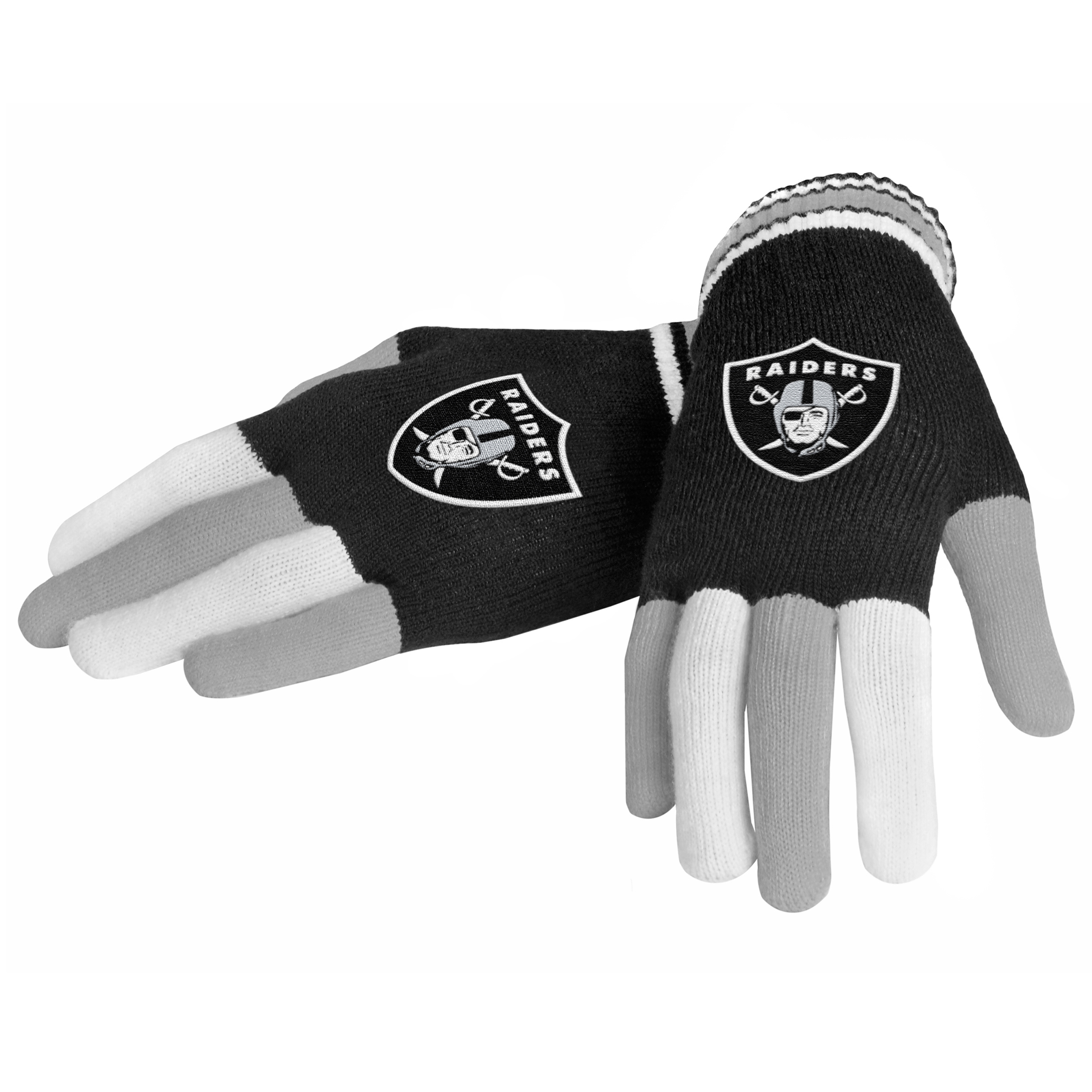 Las Vegas Raiders Knit Glove- Multi Color (#75188 / 6 pack) - Turnovers,  Inc.